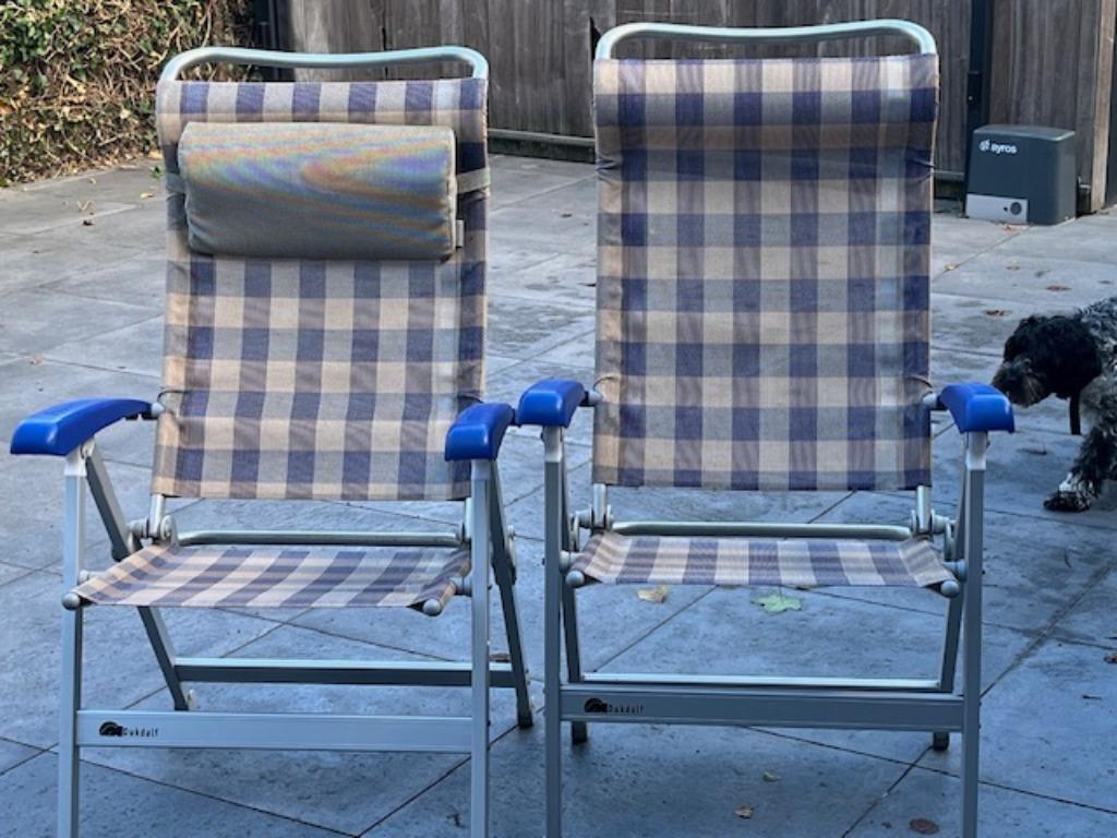 tuin- of terrasstoelen, Tuin en Terras, Tuinstoelen, Ophalen, Nieuw, Overige materialen, Verstelbaar