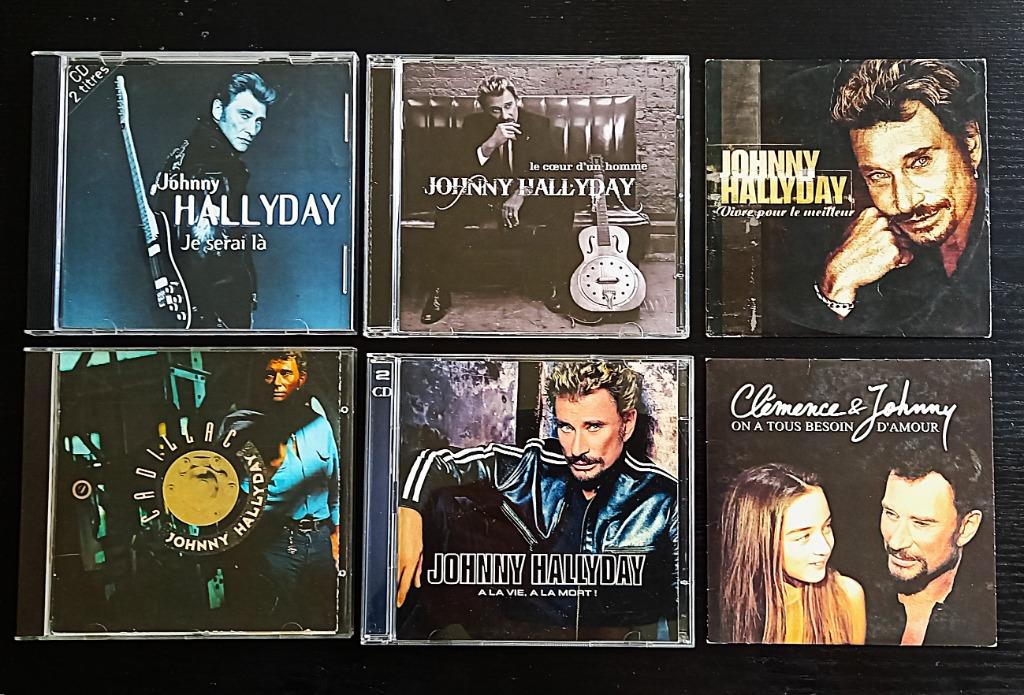 CD Johnny Hallyday, Enlèvement ou Envoi, Utilisé