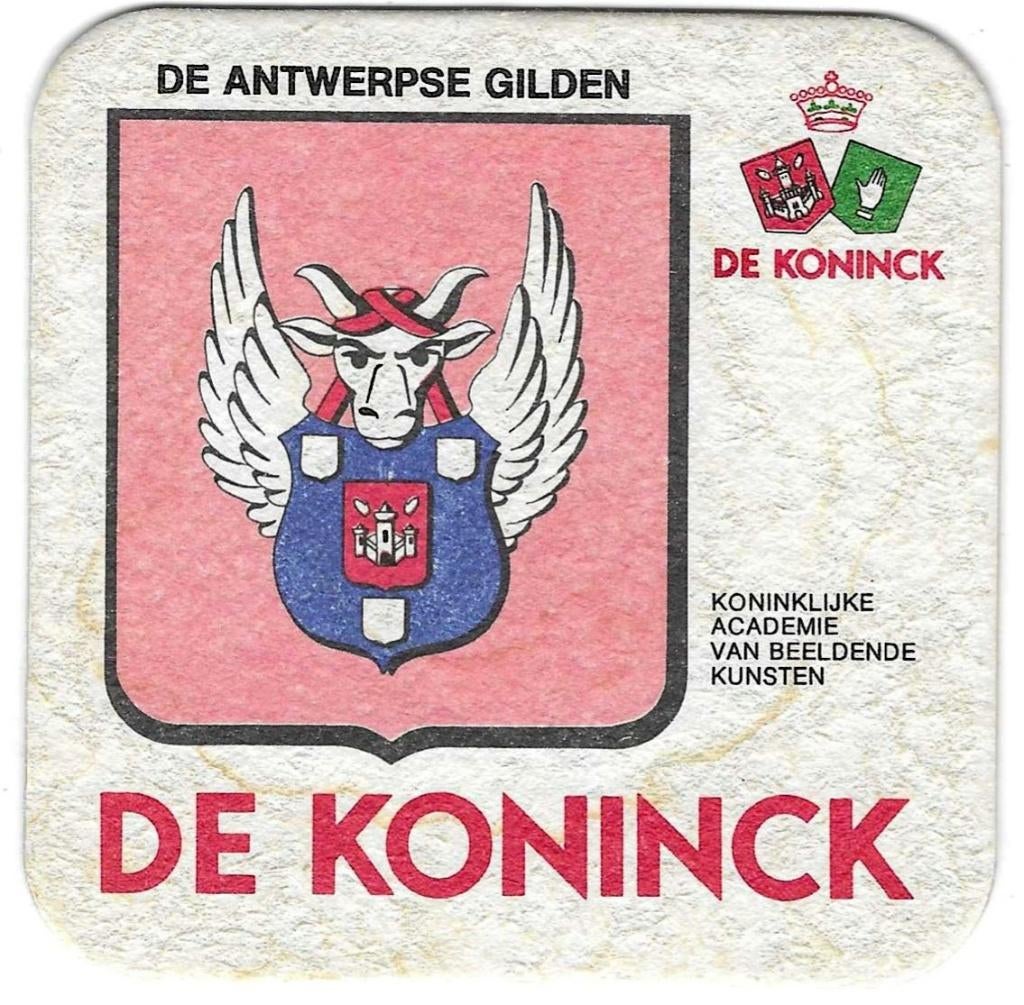 bierviltje 1st De Koninck Antwerpse gilde, Verzamelen, Biermerken, Verzenden, De Koninck