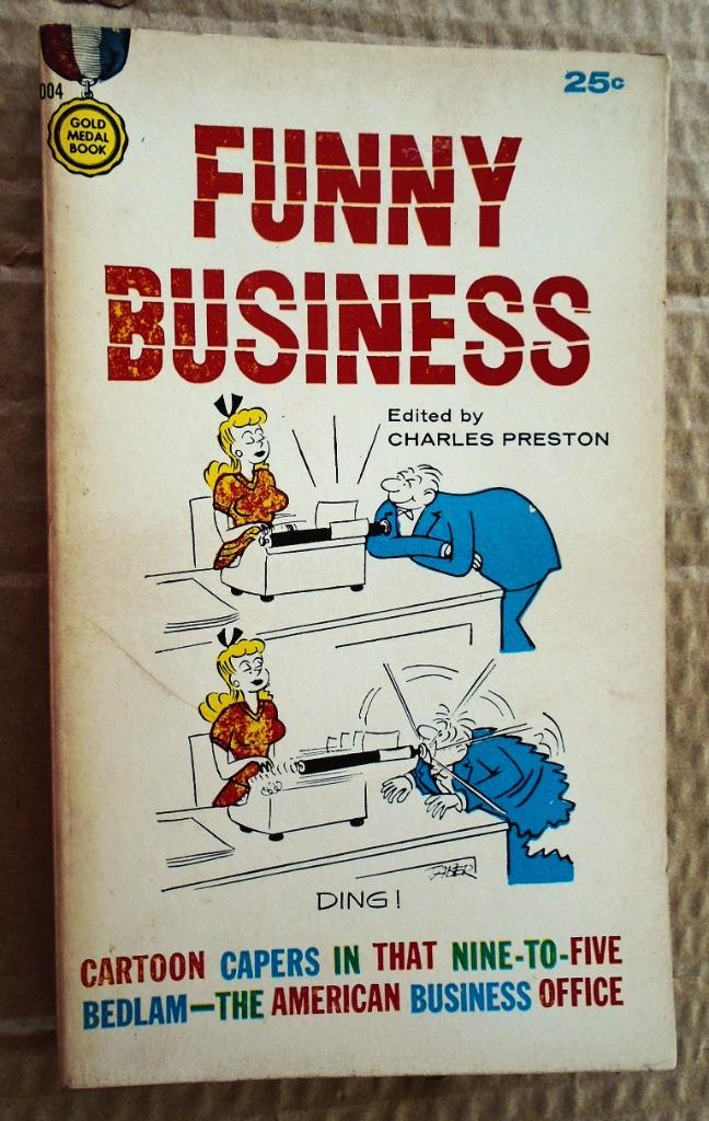 Funny Business - 1960 - Charles Preston (1921-2020), Enlèvement ou Envoi, Utilisé, Charles Preston, Cartoons ou Dessins humoristiques