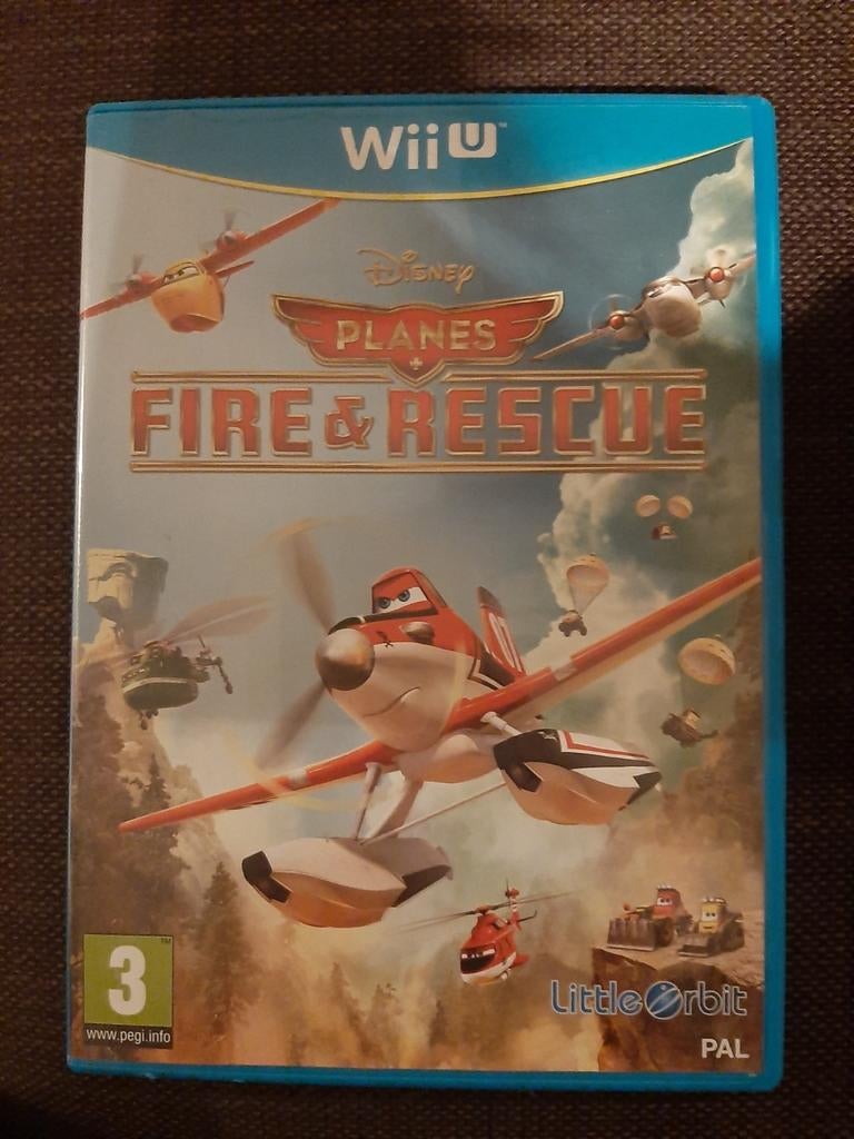 Wii U Planes - Incendie et sauvetage (complet), Enlèvement ou Envoi, Comme neuf