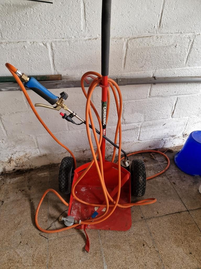 Desherbeur thermique professionnel POLET, Enlèvement