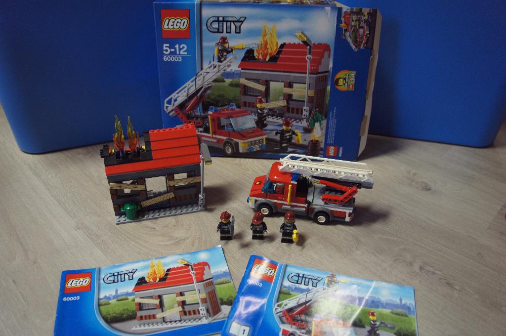 LEGO City Brandalarm - 60003, Ophalen of Verzenden, Gebruikt, Complete set, Lego