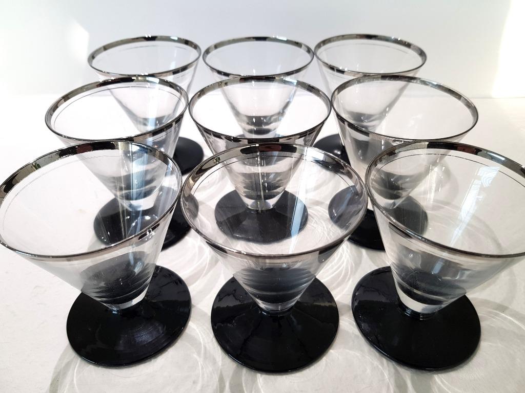 Art deco glazen, Antiek en Kunst, Ophalen