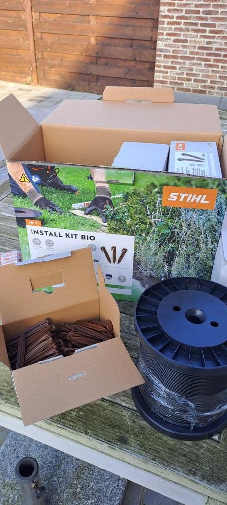 NIEUW STIHL iMOW Install Kit 3 BIO — 300m draad—robotmaaier, Jardin & Terrasse, Programmateurs d'Arrosage, Enlèvement