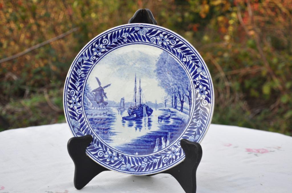 assiette delft boch (75), Enlèvement ou Envoi