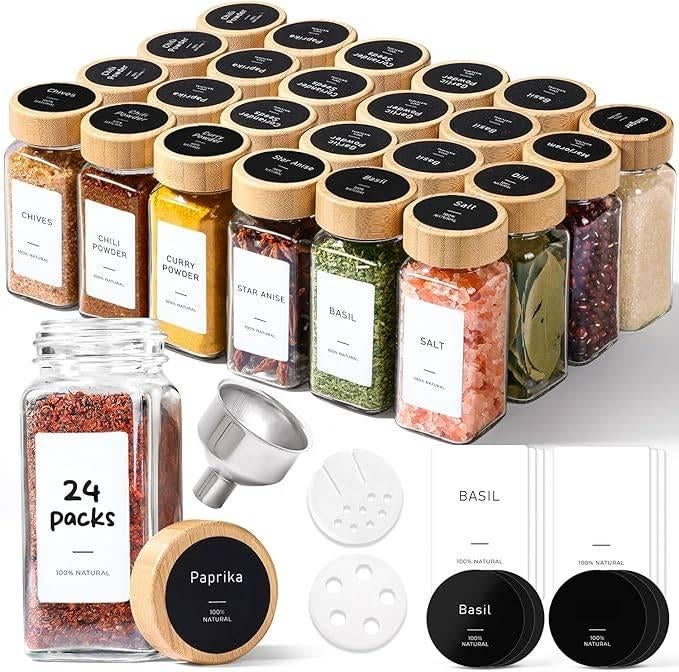 pots à épices | 24 pièces | LIVRAISON GRATUITE, Neuf, -, Autres types, Envoi