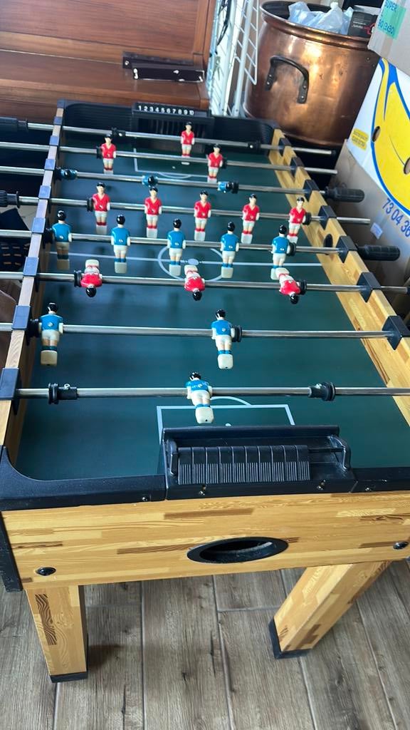 Voetbaltafel, Ophalen, Gebruikt
