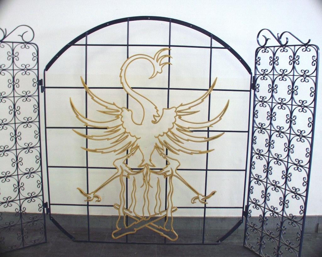 Scheidingshek -Smeedwerk Phenix., Antiek en Kunst, Ophalen