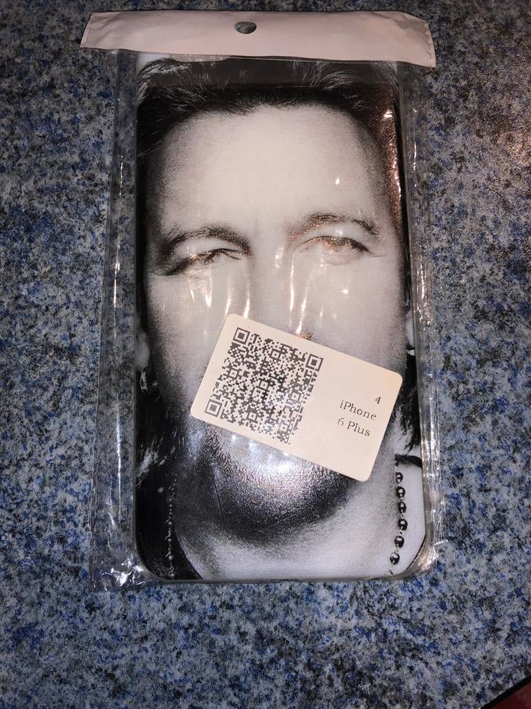 Coque arrière Iphone 6 plus avec belle photo Bono U2, Enlèvement, Neuf, IPhone 6