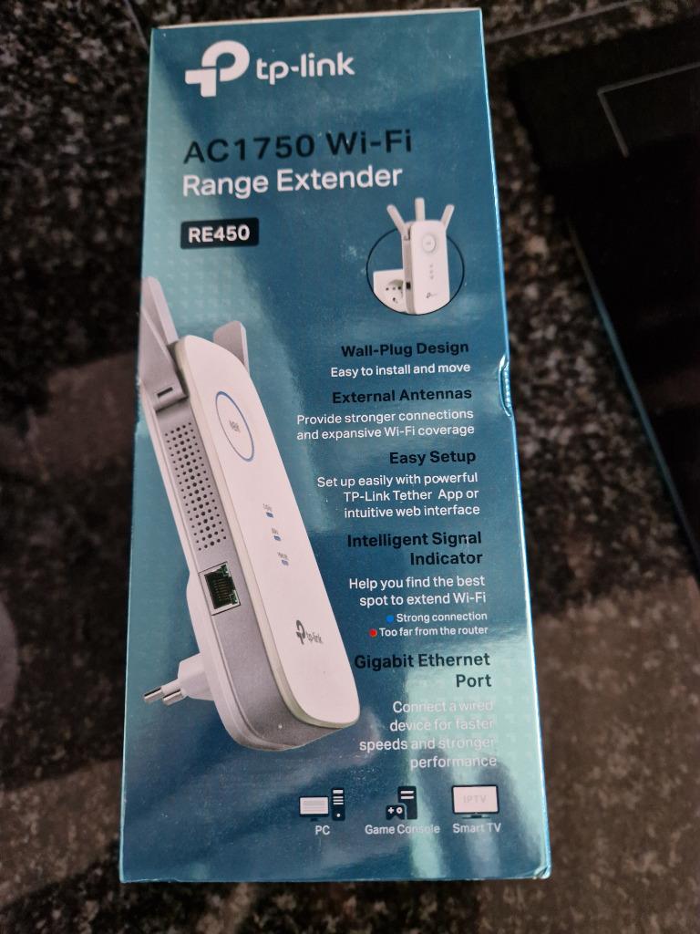 tp-link AC1750 Wi-Fi range extender, Ophalen, Nieuw, TP-Link