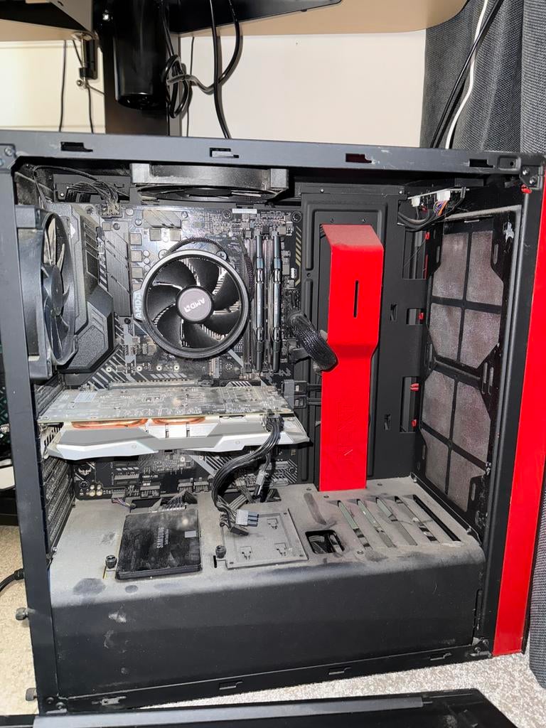 Gaming PC 16GB RAM - AMD Ryzen 5 2600 6core - GTX 1060 6gb, Computers en Software, Desktop Pc's, Ophalen, Gebruikt, Gaming