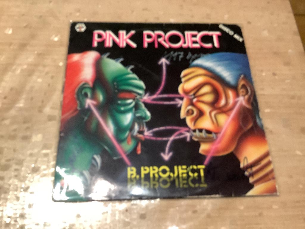 Maxi 45 tours vinyles de Pink Project, Enlèvement, Utilisé, 12 pouces