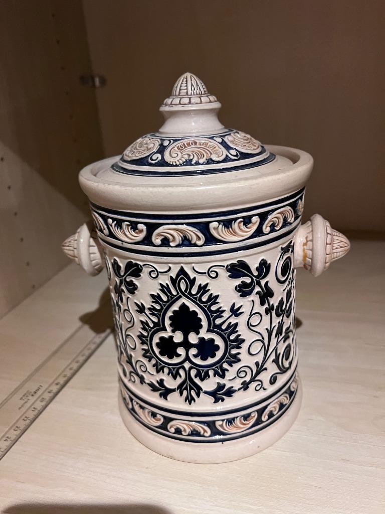 Pot à tabac Delft Blue, Antiquités & Art, Enlèvement ou Envoi