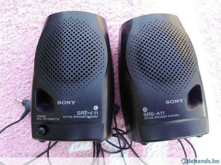Sony SRS-A11 luidsprekers, Enlèvement, Utilisé, Sony
