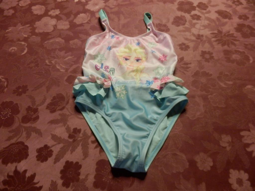 (2)- maillot fille t.122 / 128 bleu - reine des neiges -, Enfants & Bébés, Vêtements enfant | Taille 122, Disney, Enlèvement ou Envoi