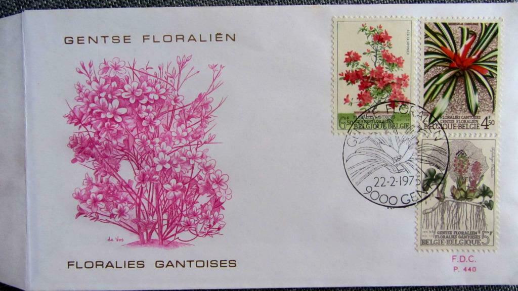 FDC- FLORALIËN-BLOEMEN- PLANTEN- BELGIË, Enlèvement ou Envoi, Affranchi, Animal et Nature