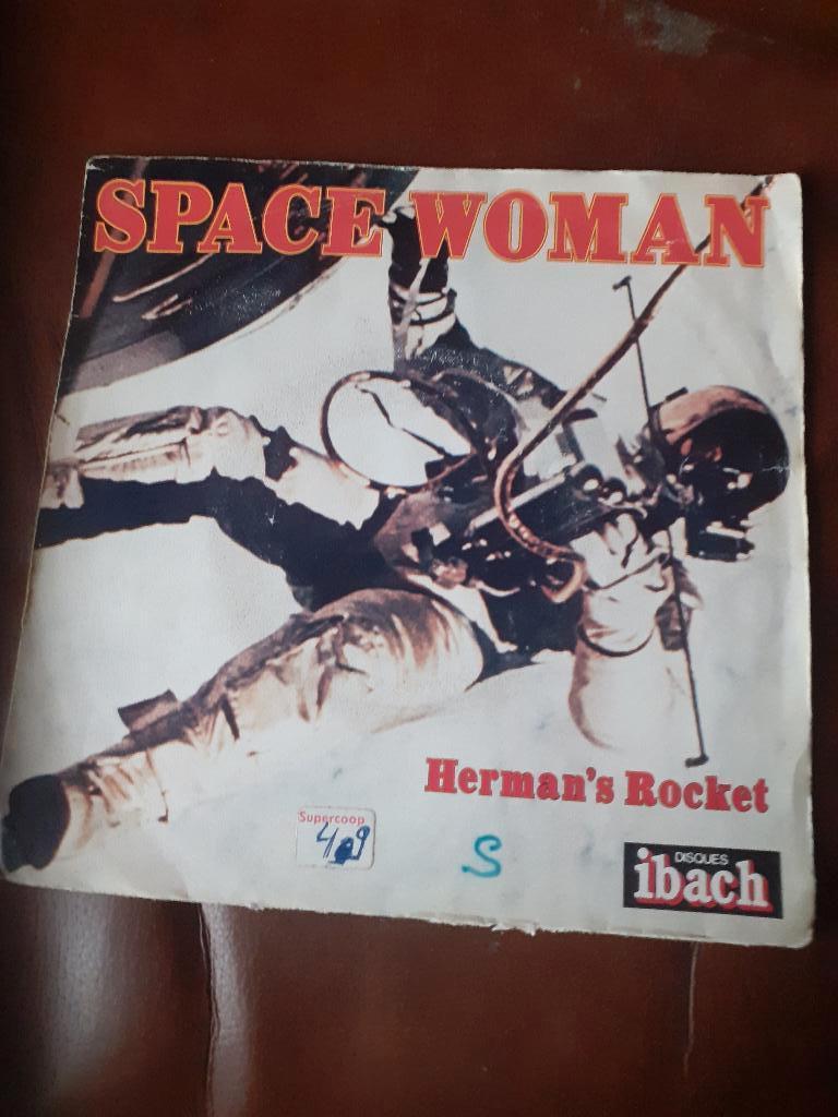 45T Herman's Rocket : Space woman (Belpop), Ophalen of Verzenden