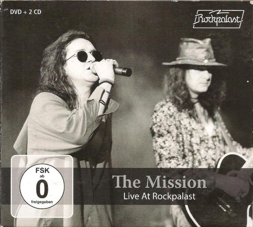 THE MISSION - LIVE AT ROCKPALAST - 2 CD + DVD, Cd's en Dvd's, Verzenden, Zo goed als nieuw