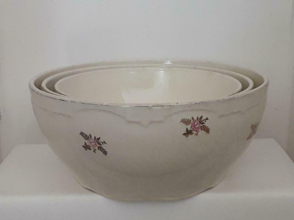 '60's Boch - Beslagkommen Keramiek (3), Antiquités & Art, Antiquités | Porcelaine, Enlèvement ou Envoi