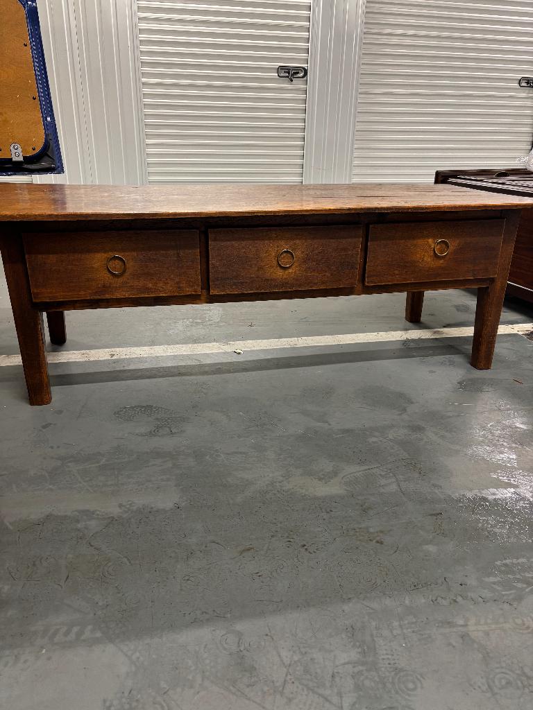 Antieke Spaanse boeren salontafel, Ophalen