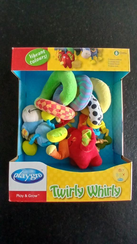 Boîte à spirale Playgro Twirly Whirly, Enlèvement ou Envoi, Comme neuf, Mobile