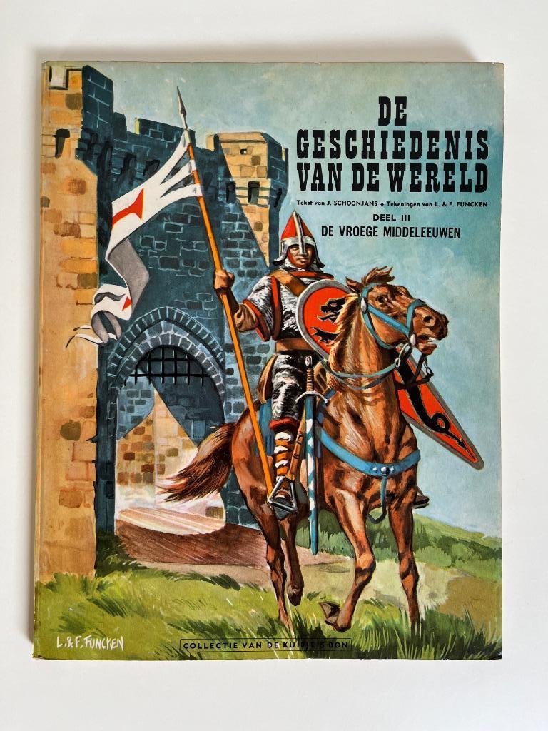 Funcken - De geschiedenis van de wereld III -Kuifjesbon 1962, Envoi, Comme neuf, Funcken
