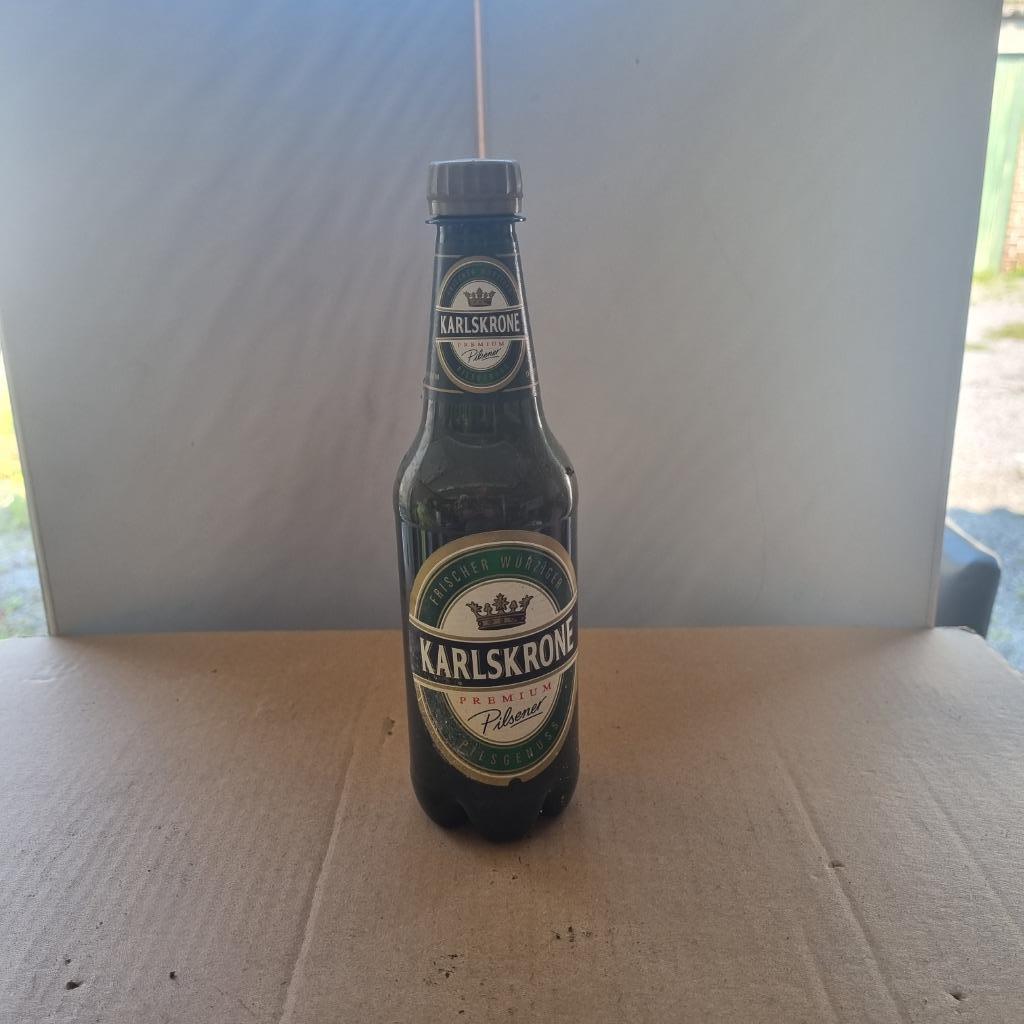 Bouteille de bière Karlskrone, Verzamelen, Biermerken, Ophalen of Verzenden, Gebruikt, Flesje(s), Overige merken