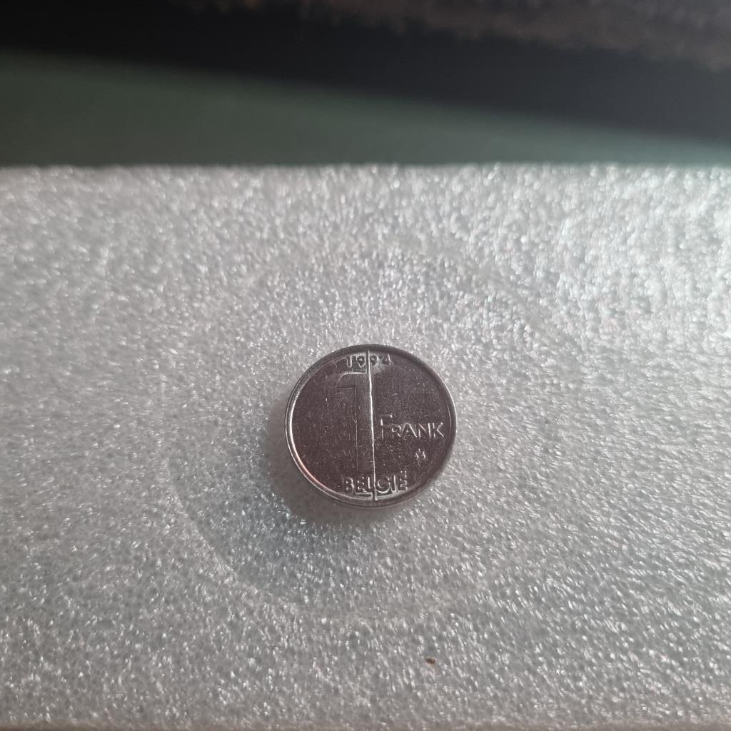 Pièces de monnaie 1 franc Belgique, Ophalen of Verzenden, Losse munt