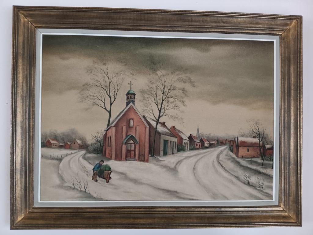 Zandtapijt, Antiek en Kunst, Kunst | Schilderijen | Klassiek, Ophalen