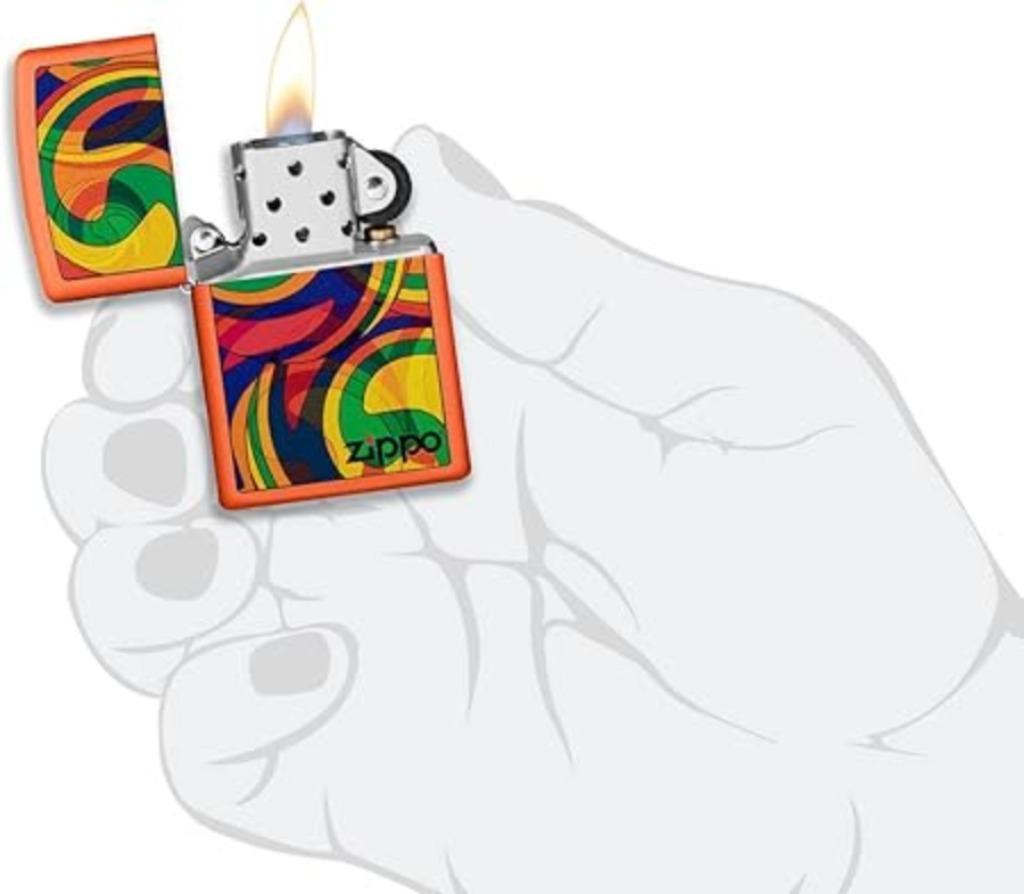 Briquet Zippo Matte Lemon LIVRAISON RAPIDE ET GRATUITE, Envoi, Neuf, Briquet