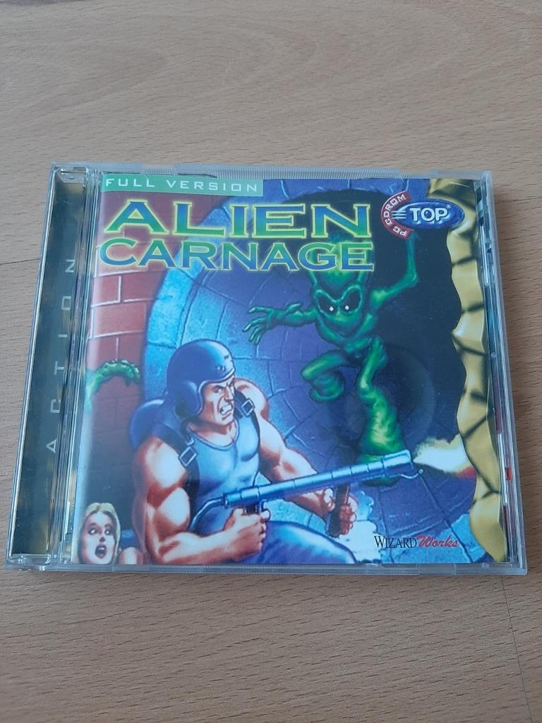 PC game Alien Carnage (compleet) Nieuwstaat, Enlèvement ou Envoi, Comme neuf
