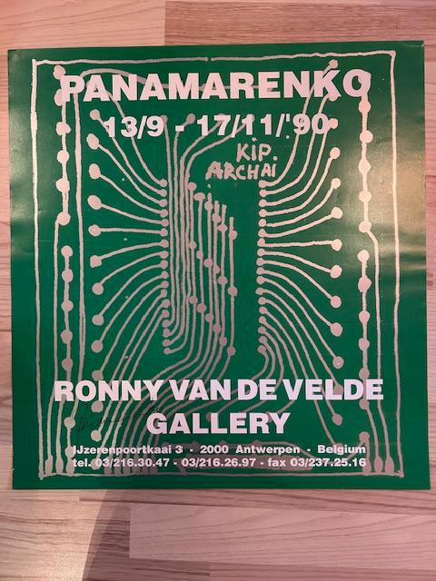 Panamarenko (gesigneerd), Ophalen