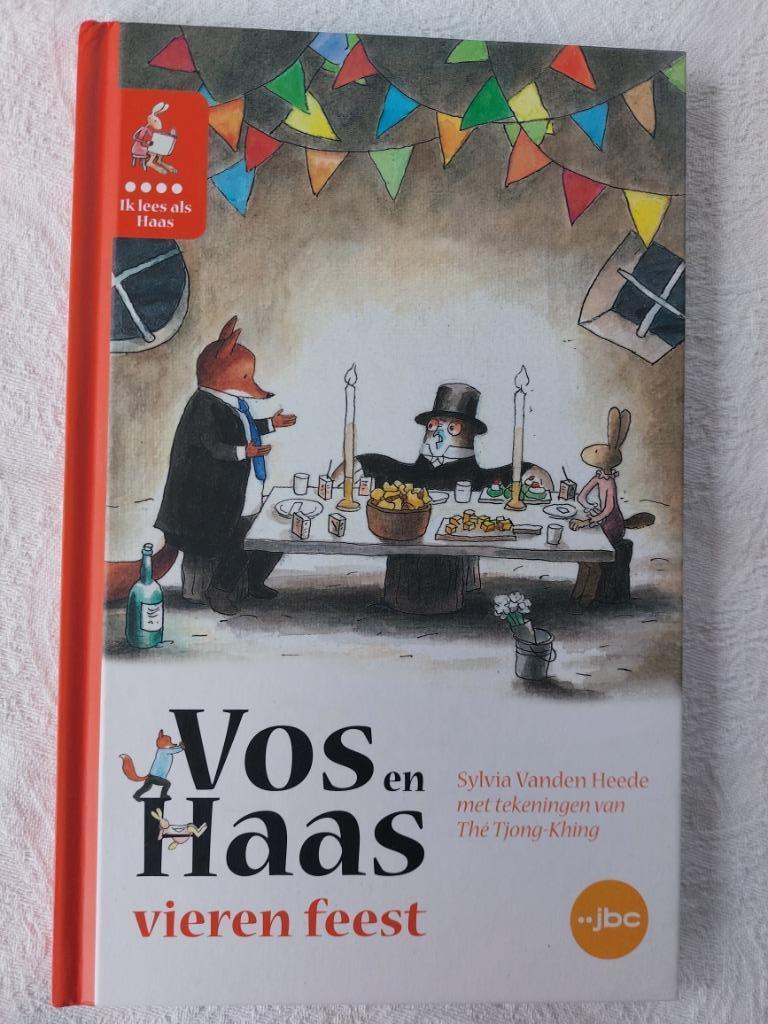 Vos en Haas vieren feest, Ophalen of Verzenden, Zo goed als nieuw, Sylvia Vanden Heede, Fictie algemeen