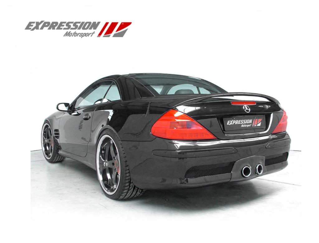 Mercedes SL R230 2008 achterbumper voor ce uitlaat, Auto-onderdelen, Mercedes-Benz, Nieuw, Ophalen of Verzenden, Achter
