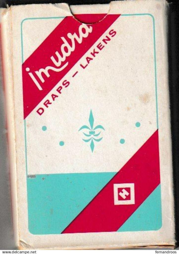 JEU DE CARTES CARTES A JOUER IMUDRA DRAPS - LAKENS WHIST BRI, Drie of vier spelers, Ophalen of Verzenden, Gebruikt