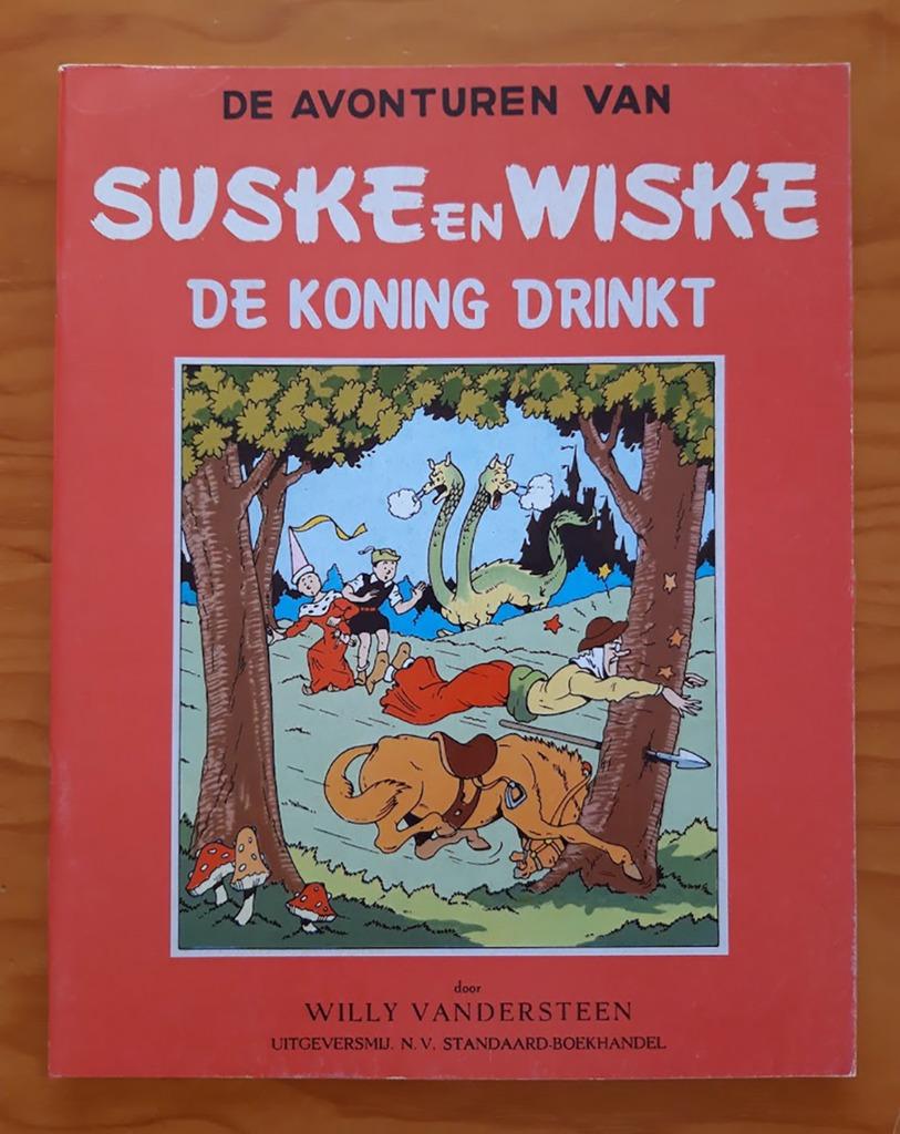 Suske & Wiske De Koning Drinkt SC04 Het Nieuwsblad,Het Volk, Boeken, Verzenden, Willy Vandersteen, Eén stripboek, Nieuw
