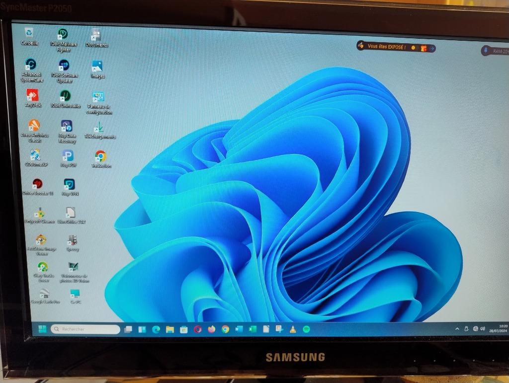 Tour DELL 780 i Q0550 @ 2.83 GHz complète WIN 11p, Informatique & Logiciels, 128 GB + 1 To, Enlèvement ou Envoi, Avec carte vidéo
