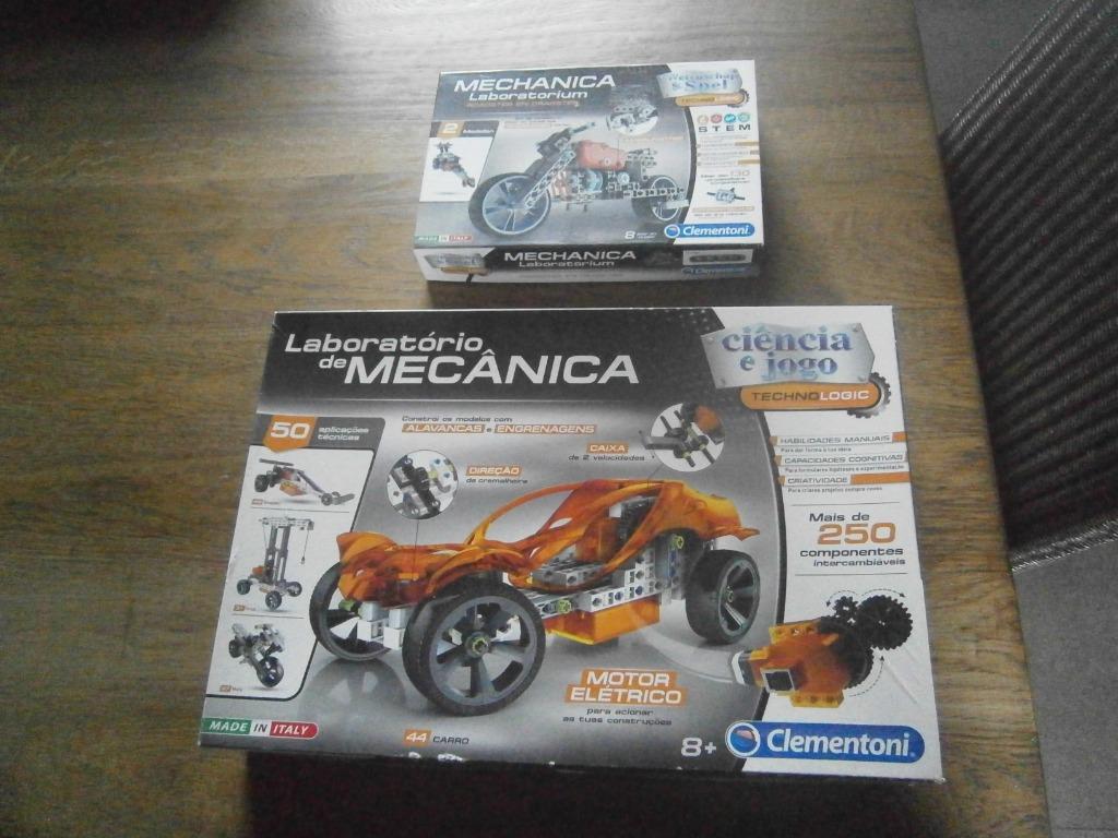 2 bouwdozen clementoni mechanica, Ophalen of Verzenden, Zo goed als nieuw, Bouwen