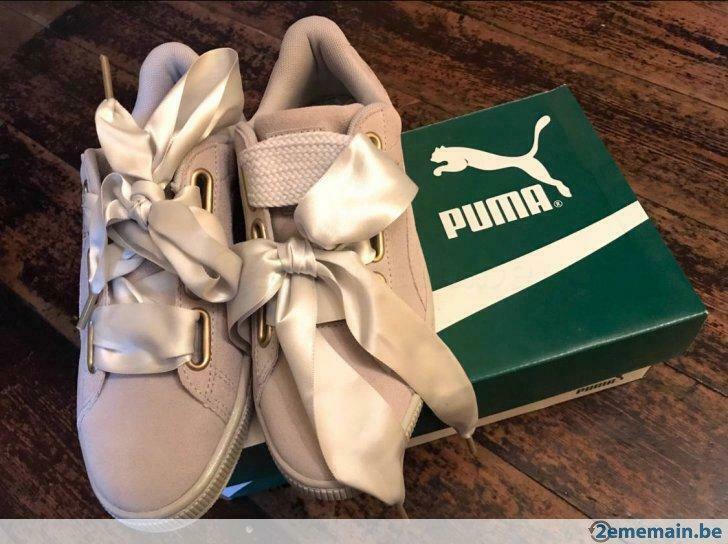 Nieuwe grijze Puma sneakers maat 37, Nieuw, Grijs, Overige typen