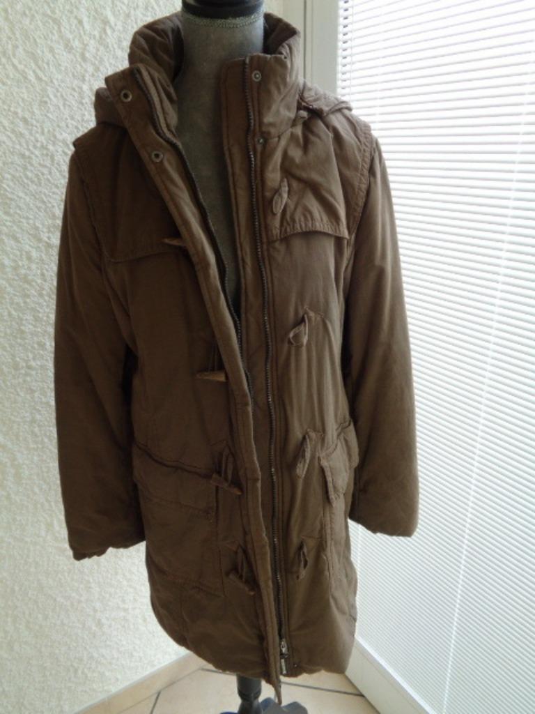 Manteau Parka brun. Marque: "ESPRIT". Taille XL = 40, Kleding | Dames, Jassen | Winter, Gedragen, Maat 38/40 (M), Bruin, Ophalen of Verzenden