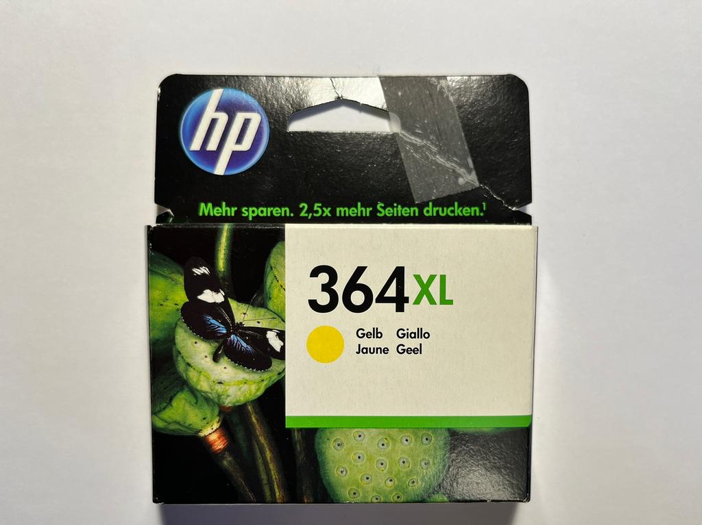 Cartouche d’encre jaune originale HP 364XL neuve, Neuf, Cartridge, HP