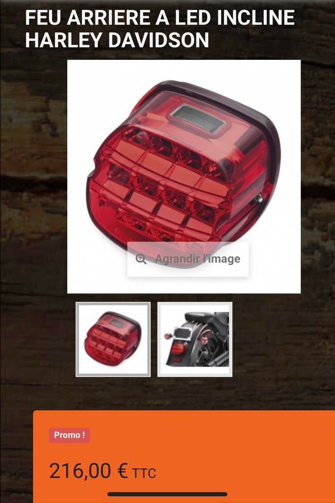Nieuwe 2023 Harley Touring st led-achterlichten, Motoren, Ophalen of Verzenden, Nieuw