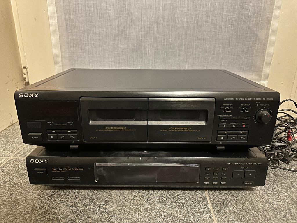 Stereo, Ophalen, Zo goed als nieuw, Tuner of Radio, Sony
