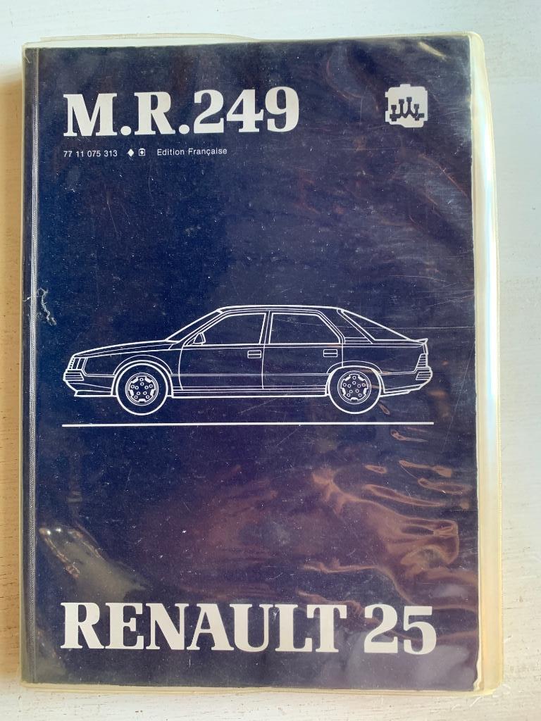 Renault R25 manuel de réparation mécanique ref 7711075313 MR, Autos : Divers, Modes d'emploi & Notices d'utilisation, Envoi