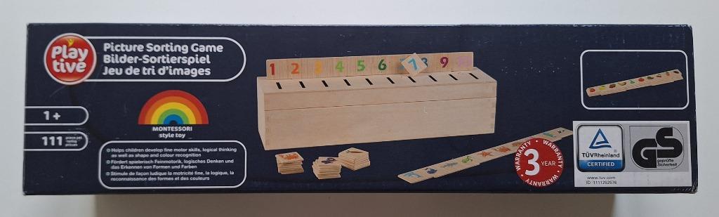 Jeu de tri d'images en bois Playtive neuf, Enlèvement ou Envoi, Neuf