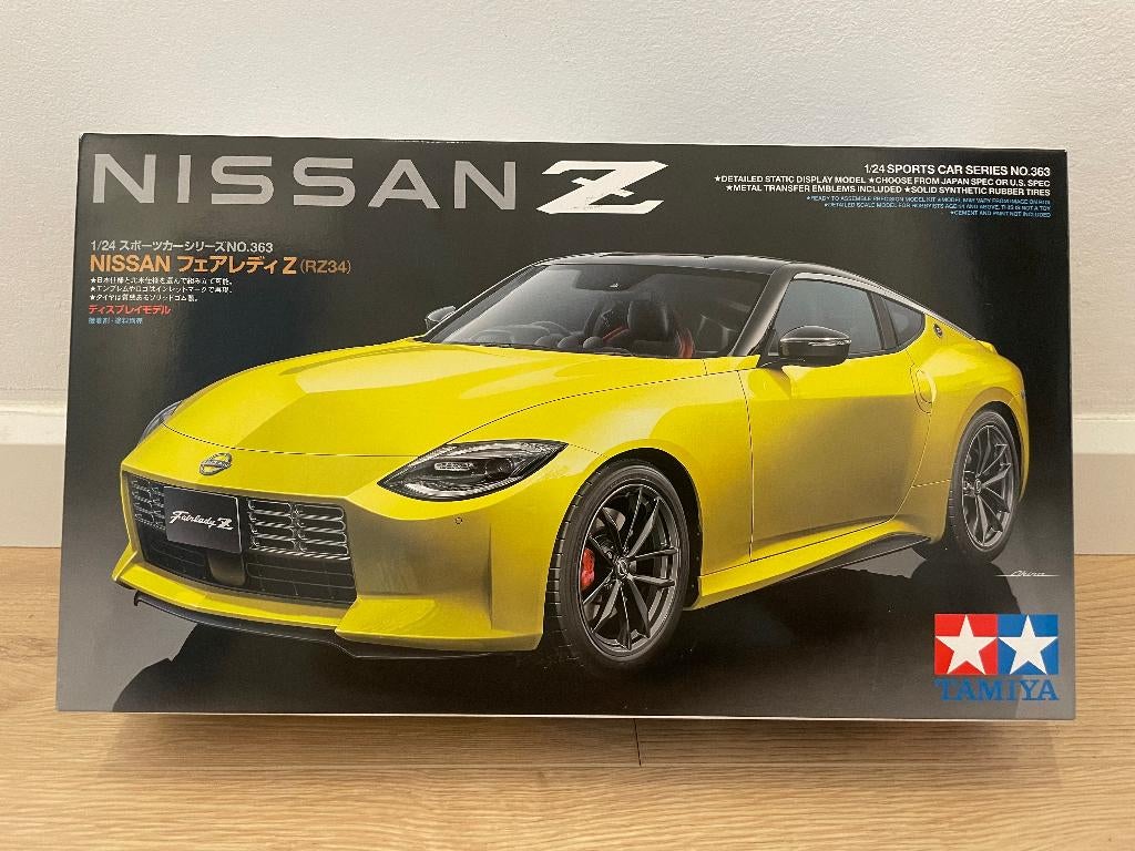 Tamiya Nissan Z 1/24 #24363, Hobby en Vrije tijd, Auto, Groter dan 1:32, Ophalen of Verzenden, Zo goed als nieuw