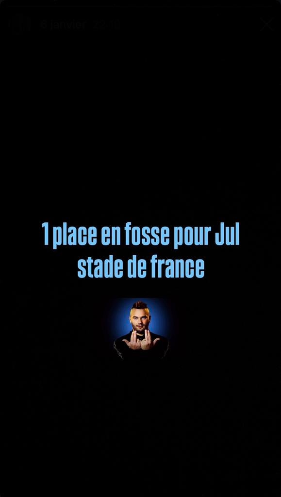 Place à vendre pour Jul, Tickets & Billets, Une personne, Mai