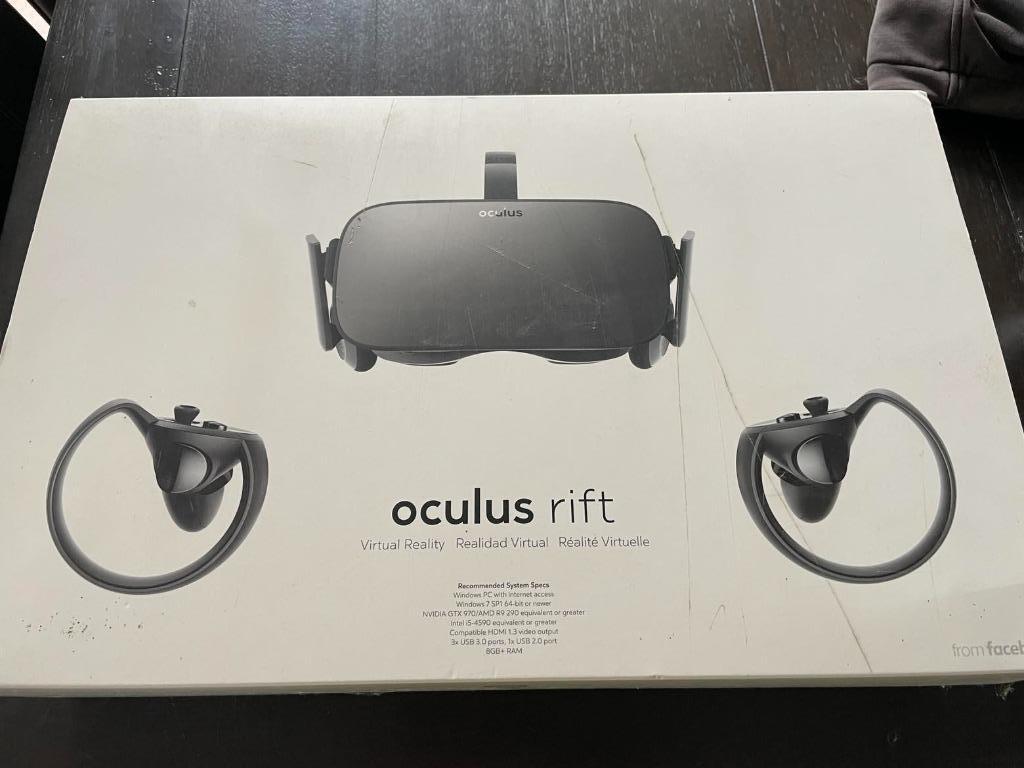 Oculus Rift, Consoles de jeu & Jeux vidéo, Virtual Reality, Enlèvement, Comme neuf, Lunettes VR, PC