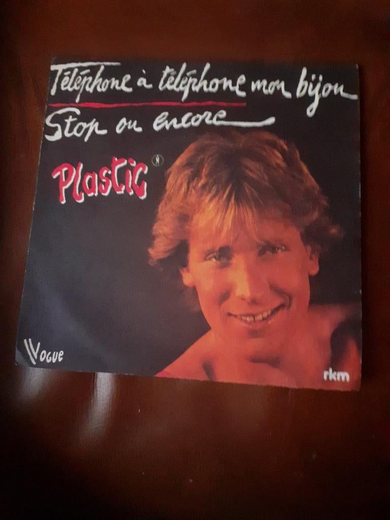 45T Plastic Bertrand : Telephone à telephone ... (Belpop), Enlèvement ou Envoi